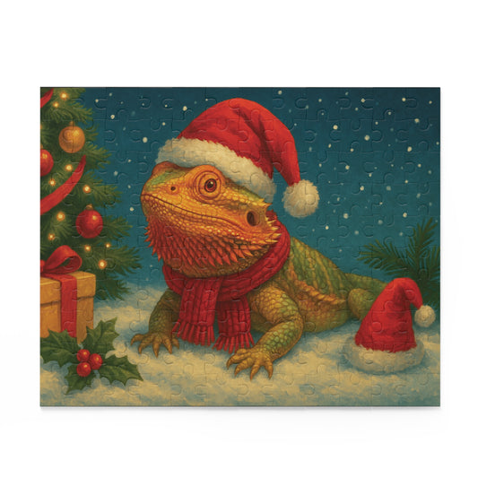 ExoTopia Puzzle - Christmas Bearded Dragon (120/252/500 pcs)