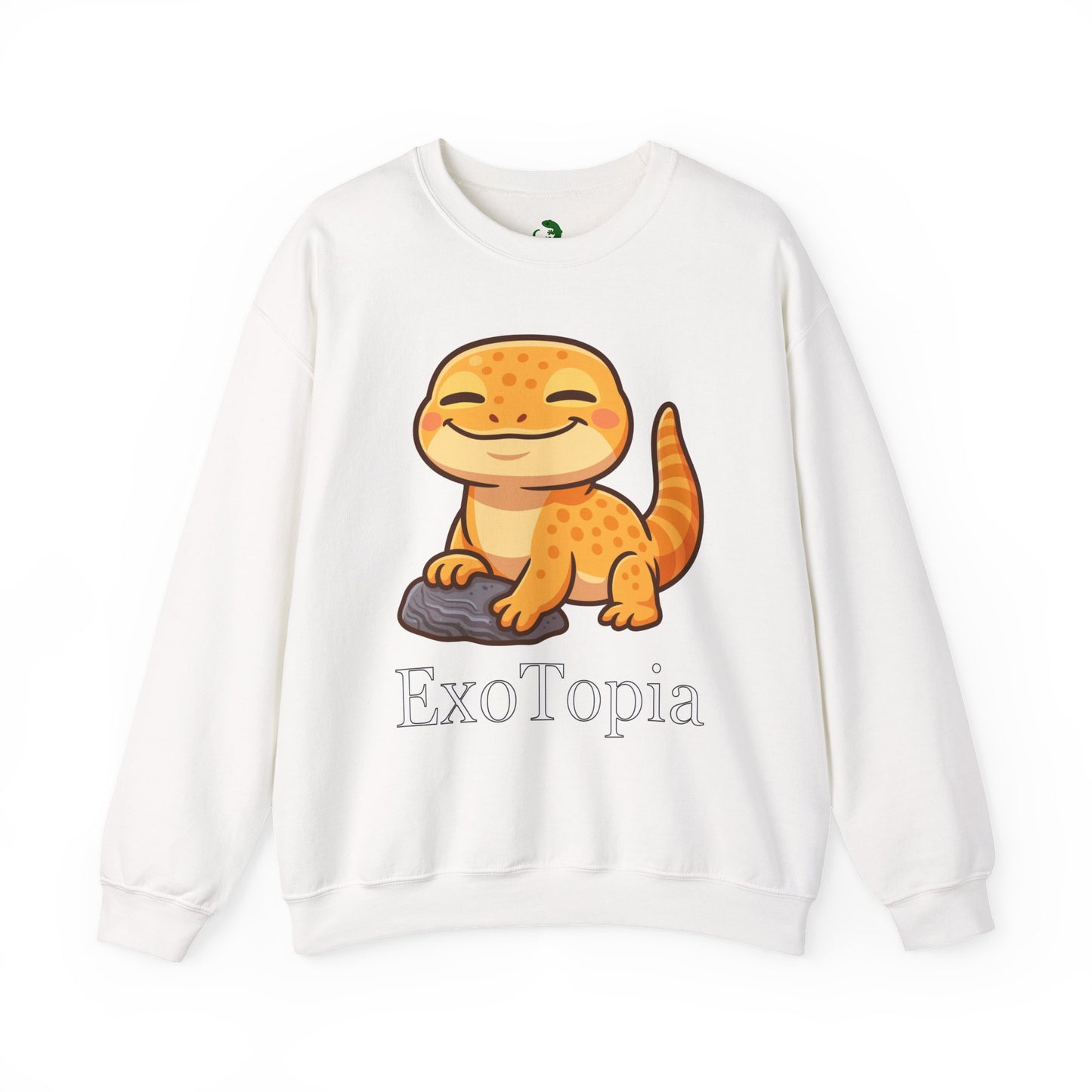 ExoTopia Crewneck - Cute Smiling Lizard