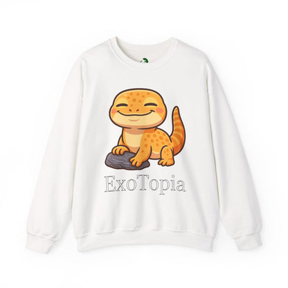 ExoTopia Crewneck - Cute Smiling Lizard