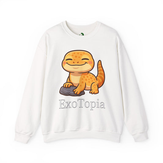 ExoTopia Crewneck - Cute Smiling Lizard