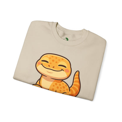 ExoTopia Crewneck - Cute Smiling Lizard