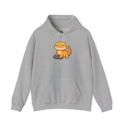 ExoTopia Hoodie - Cute Smiling Lizard