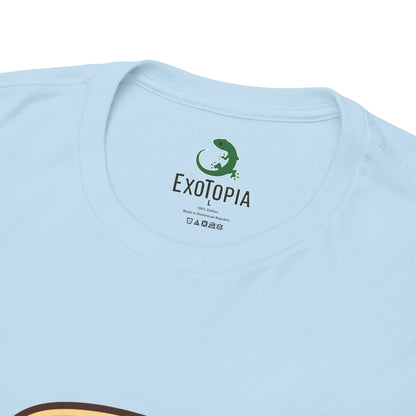 ExoTopia Graphic Tee – Cute Smiling Lizard