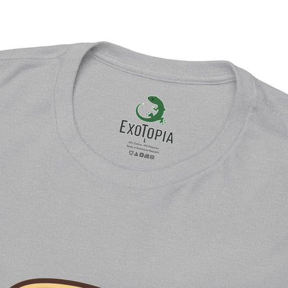 ExoTopia Graphic Tee – Cute Smiling Lizard