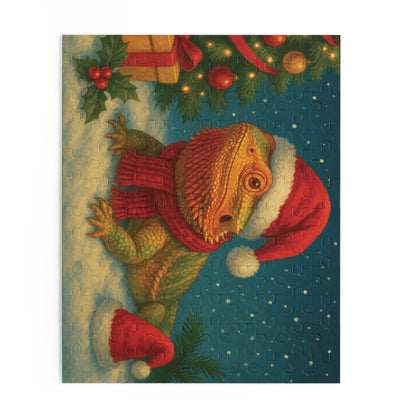 ExoTopia Puzzle - Christmas Bearded Dragon (120/252/500 pcs)