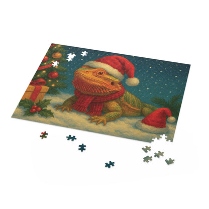 ExoTopia Puzzle - Christmas Bearded Dragon (120/252/500 pcs)