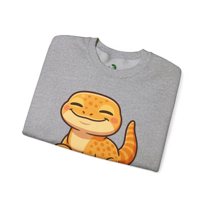 ExoTopia Crewneck - Cute Smiling Lizard
