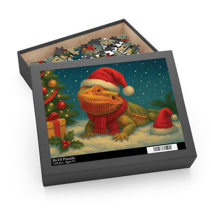 ExoTopia Puzzle - Christmas Bearded Dragon (120/252/500 pcs)