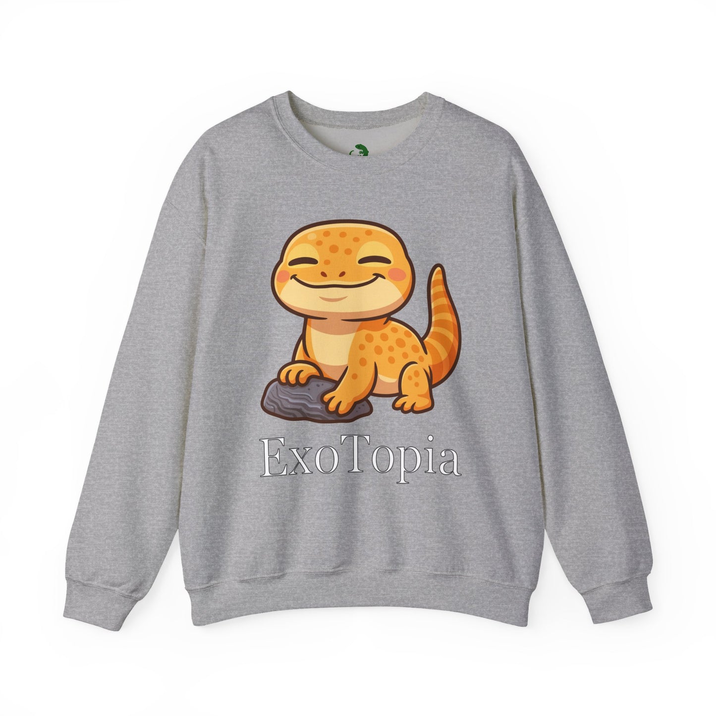 ExoTopia Crewneck - Cute Smiling Lizard