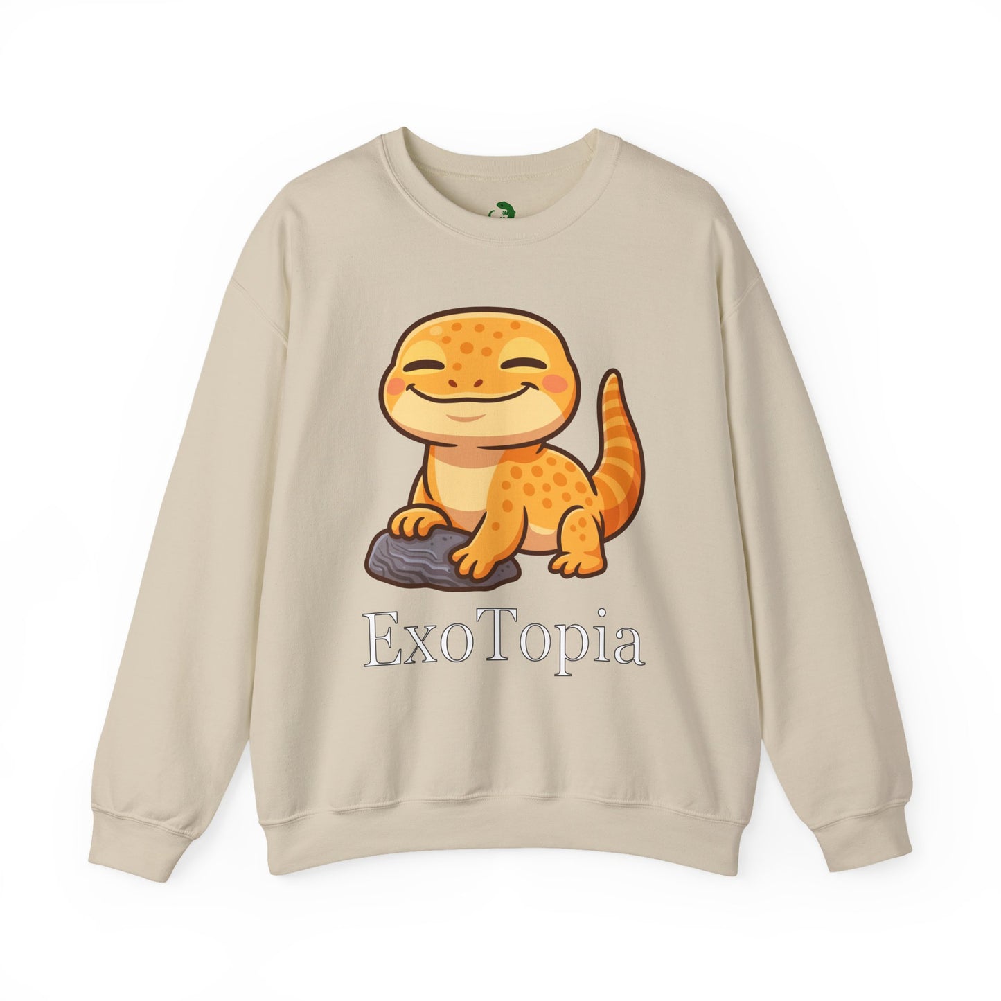 ExoTopia Crewneck - Cute Smiling Lizard