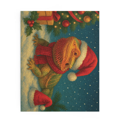 ExoTopia Puzzle - Christmas Bearded Dragon (120/252/500 pcs)