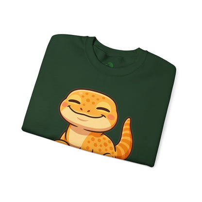 ExoTopia Crewneck - Cute Smiling Lizard