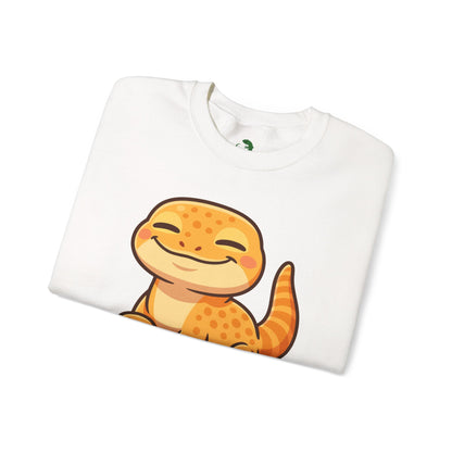 ExoTopia Crewneck - Cute Smiling Lizard