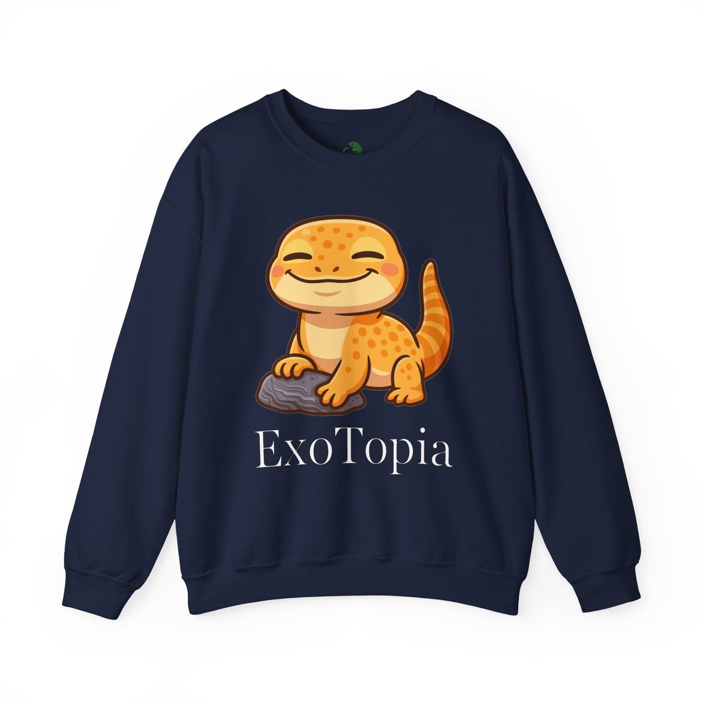 ExoTopia Crewneck - Cute Smiling Lizard