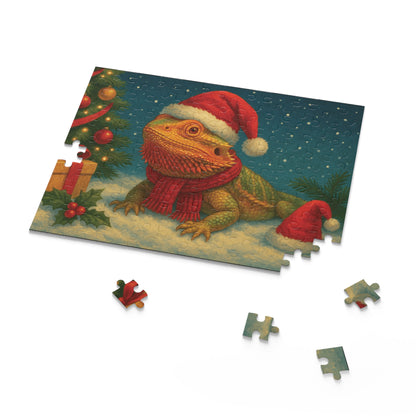 ExoTopia Puzzle - Christmas Bearded Dragon (120/252/500 pcs)