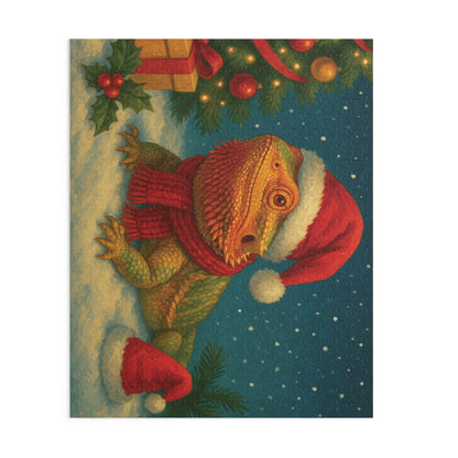ExoTopia Puzzle - Christmas Bearded Dragon (120/252/500 pcs)