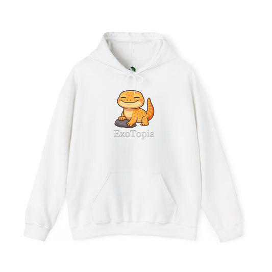 ExoTopia Hoodie - Cute Smiling Lizard